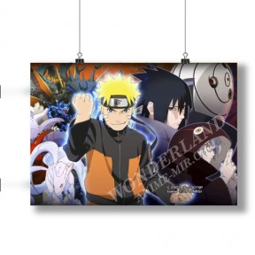 Аниме плакат Наруто - Персонажи 1 / Naruto